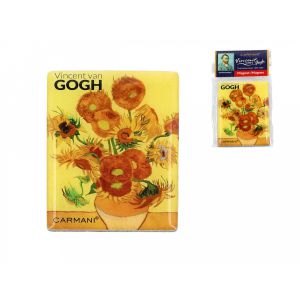 Magnes Carmani 5x7cm V. van Gogh, Słoneczniki
